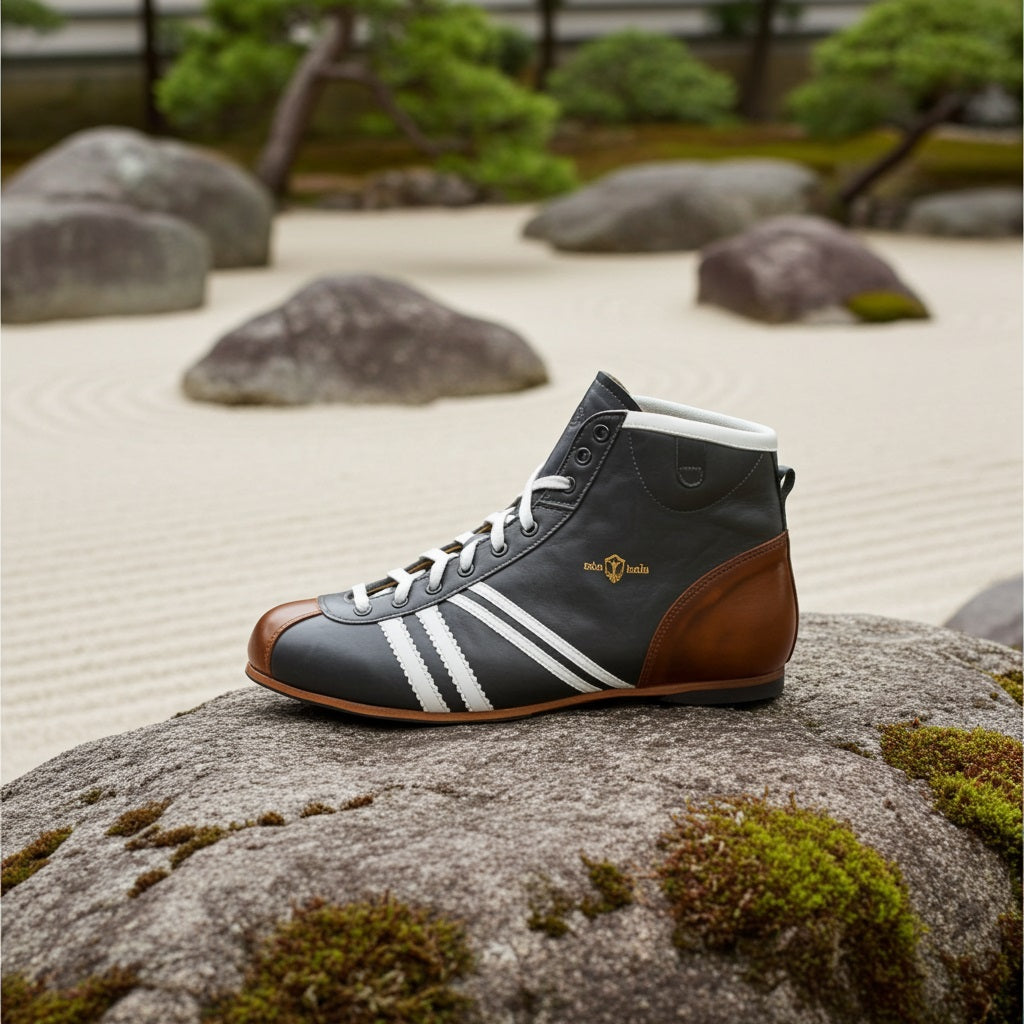 ZEHA Berlin Derby – Retro Fussballstiefelette aus Leder