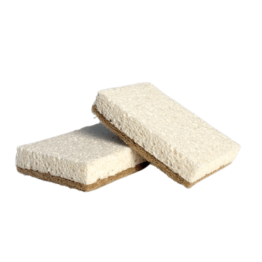 bluu spongeblub – Doppelt wirksame Schwämme – Pflanzenbasiert & kratzfrei