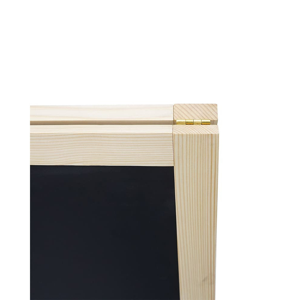 Holz Gehwegkreidetafel 70×110 cm magnetisch & wetterfest | DIN A1