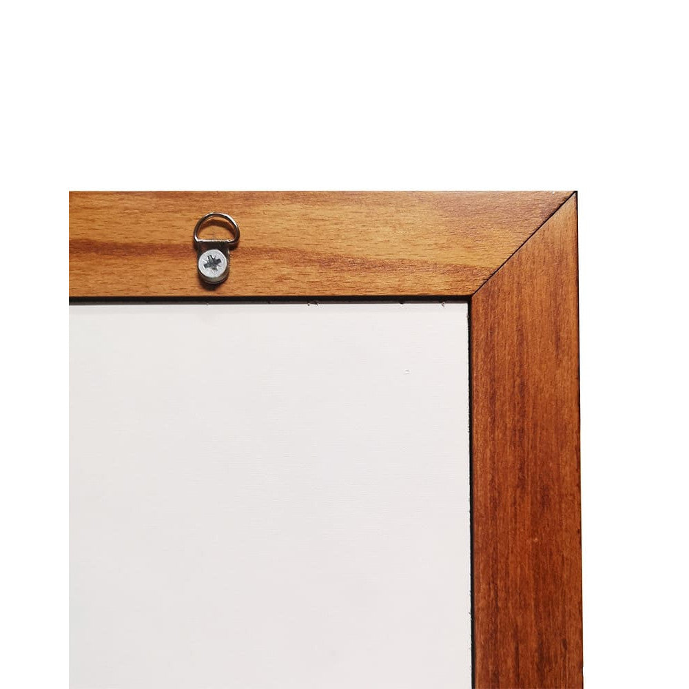 InspiraBoard Kreidetafel 40 × 60 cm – Menütafel & Infoboard mit Holzrahmen