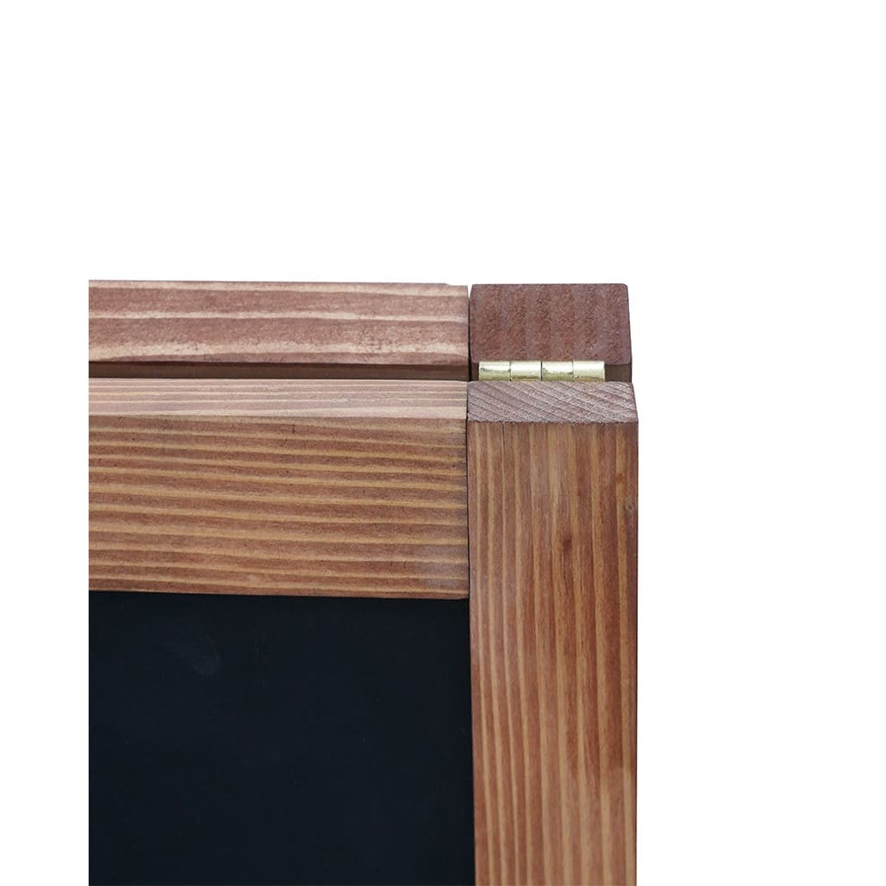 Holz Gehwegkreidetafel 70×110 cm magnetisch & wetterfest | DIN A1