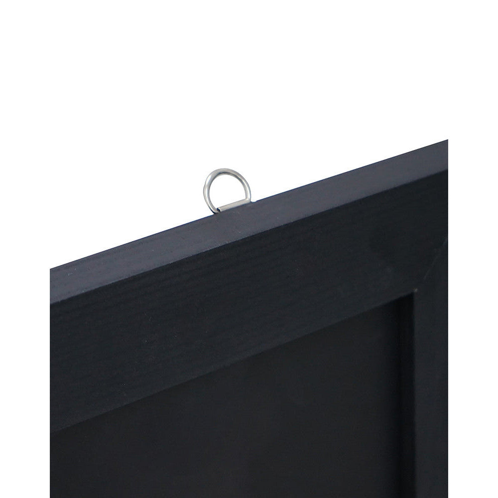 Magnetische Wandkreidetafel mit Holzrahmen – Kreidetafel & Pinnwand