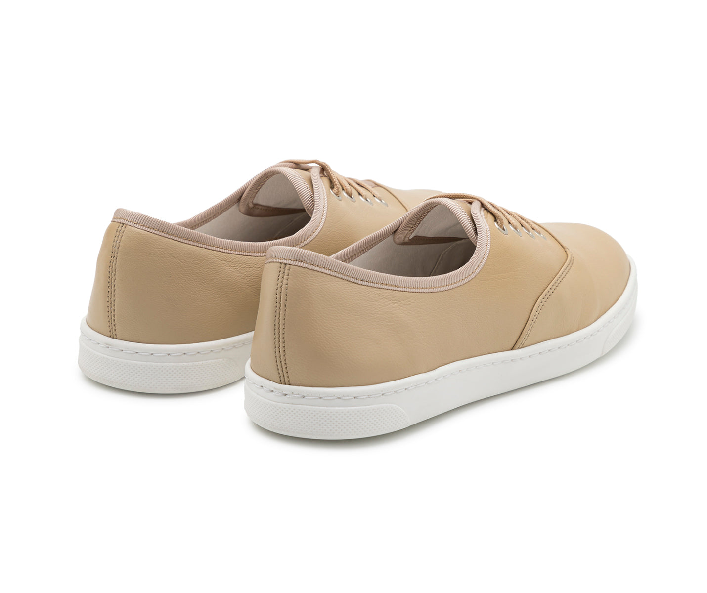 SMOVE Dance Sneakers Beige Leather – Genuine Leather Dance Sneakers