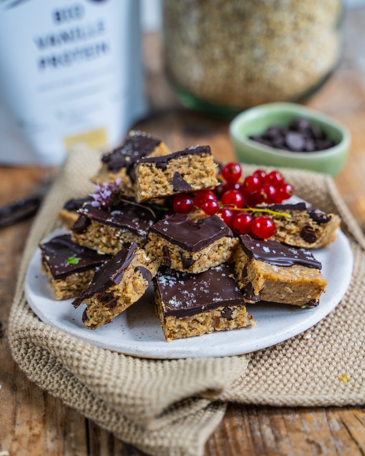 Bio Vanille Proteinpulver – 60% pflanzliches Protein